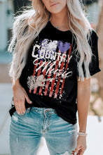 Load image into Gallery viewer, COUNTRY MUSIC Graphic Tee Shirt