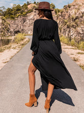 Load image into Gallery viewer, Long Sleeve Round Neck Dress