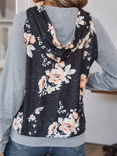 Load image into Gallery viewer, Printed Raglan Sleeve Hoodie