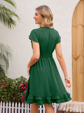 Load image into Gallery viewer, Swiss Dot Cap Sleeve Dress