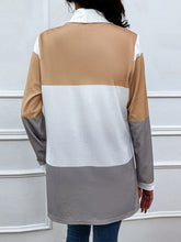 Load image into Gallery viewer, Color Block Open Front Cardigan