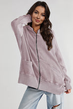 Load image into Gallery viewer, Zip-Up Long Sleeve Jacket