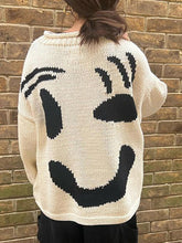 Load image into Gallery viewer, Contrast Drop Shoulder Long Sleeve Sweater