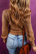 Load image into Gallery viewer, Button Up V-Neck Long Sleeve Cardigan