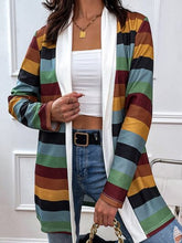 Load image into Gallery viewer, Color Block Open Front Cardigan