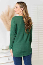 Load image into Gallery viewer, Culture Code Full Size Scoop Neck Patch Pocket Top