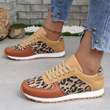 Load image into Gallery viewer, Tied Printed PU Leather Athletic