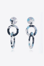 Load image into Gallery viewer, Acrylic Double-Hoop Earrings
