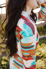 Load image into Gallery viewer, Printed Button Up Long Sleeve Shirt