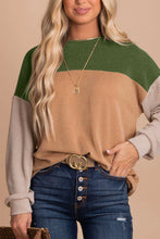 Load image into Gallery viewer, Color Block Dropped Shoulder T-Shirt
