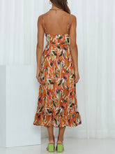 Load image into Gallery viewer, Printed Sleeveless Midi Cami dress