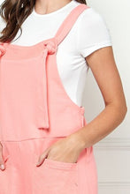 Load image into Gallery viewer, Veveret Wide Strap French Terry Overalls