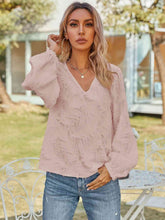Load image into Gallery viewer, V-Neck Long Sleeve Blouse