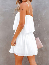 Load image into Gallery viewer, Ruched Spaghetti Strap Romper