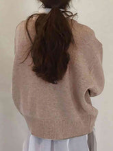 Load image into Gallery viewer, Dropped Shoulder Buttoned Cardigan