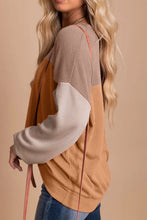 Load image into Gallery viewer, Color Block Dropped Shoulder T-Shirt