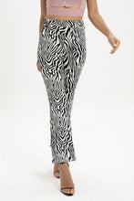 Load image into Gallery viewer, Zebra Print Straight Leg Pants