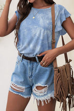 Load image into Gallery viewer, Printed Round Neck Short Sleeve T-Shirt