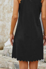 Load image into Gallery viewer, Mock Neck Sleeveless Mini Dress