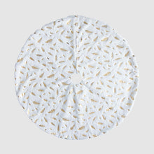 Load image into Gallery viewer, Feather Christmas Tree Skirt