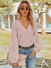 Load image into Gallery viewer, V-Neck Long Sleeve Blouse