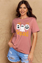 Load image into Gallery viewer, Simply Love Full Size BOO SQUAD Graphic Cotton T-Shirt