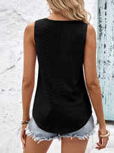 Load image into Gallery viewer, Eyelet Wide Strap Tank