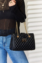Load image into Gallery viewer, David Jones Quilted PU Leather Handbag