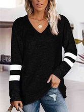 Load image into Gallery viewer, V-Neck Raglan Sleeve T-Shirt