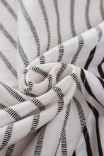 Load image into Gallery viewer, Striped Round Neck Dropped Shoulder T-Shirt