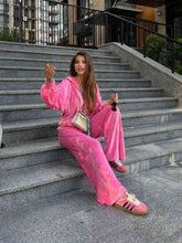 Load image into Gallery viewer, Hooded Jacket and Pants Set