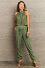 Load image into Gallery viewer, Tie Waist Long Pants with Pocket
