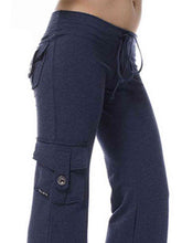 Load image into Gallery viewer, Mid Waist Pants with Pockets