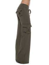 Load image into Gallery viewer, Mid Waist Pants with Pockets