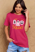 Load image into Gallery viewer, Simply Love Full Size BOO SQUAD Graphic Cotton T-Shirt