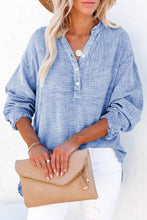 Load image into Gallery viewer, Buttoned Long Sleeve Blouse