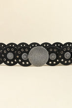 Load image into Gallery viewer, Round Shape PU Leather Belt