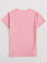 Load image into Gallery viewer, Rabbit Round Neck Short Sleeve T-Shirt