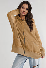 Load image into Gallery viewer, Zip-Up Long Sleeve Jacket