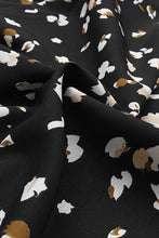 Load image into Gallery viewer, Printed Surplice Neck Long Sleeve Dress