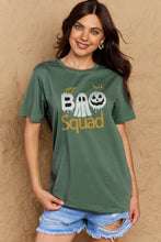Load image into Gallery viewer, Simply Love Full Size BOO SQUAD Graphic Cotton T-Shirt