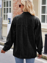 Load image into Gallery viewer, Button Up Denim Jacket with Pockets