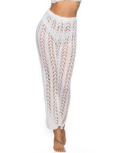 Load image into Gallery viewer, Cutout Drawstring High Waist Swim Pants