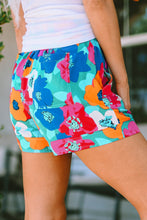 Load image into Gallery viewer, Drawstring Printed High Waist Shorts