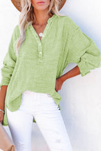 Load image into Gallery viewer, Buttoned Long Sleeve Blouse