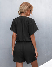 Load image into Gallery viewer, Buttoned Gather Detail Romper