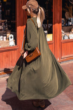 Load image into Gallery viewer, Round Neck Long Sleeve Cardigan