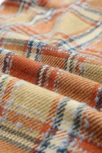 Load image into Gallery viewer, Plaid Dropped Shoulder Shirt Jacket