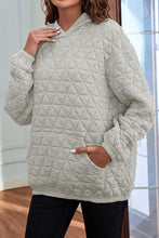Load image into Gallery viewer, Quilty Pleasures Long Sleeve Hoodie with Pocket
