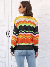 Load image into Gallery viewer, Open Front Openwork Cardigan